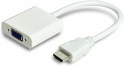 Adapteri HDMI-VGA M-F 0,15m