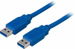 Kaapeli USB-A M-M 3.0 1m