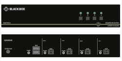 4-Port NIAP 3.0 Secure KVM Switch - USB