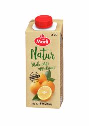 Natur makeampi appelsiinitäysmehu 15x200ml