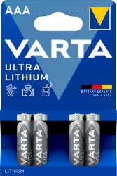 Ultra Lithium AAA / LR03 litiumparisto 4kpl