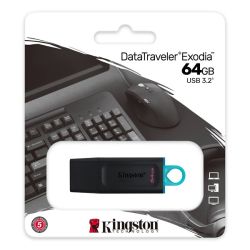 Datatraveler Exodia 3.2 USB-muistitikku 64GB