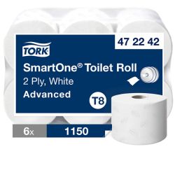 WC-paperi SmartOne, 1150 ark/rll