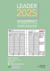 Leader-vuosipaketti A5  2/4-reikäinen 2025