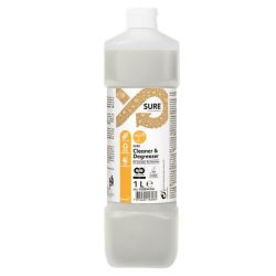 Sure Cleanser ja Degreaser 1L puhdistus- ja rasvanpoistoaine