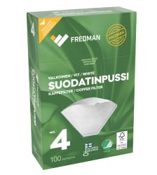 Suodatinpussi 1x4 valkoinen 100kpl