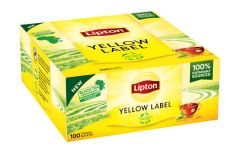 HoReCa Yellow Label musta tee 100 pussia