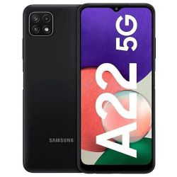 Galaxy A22 5G 64GB black tehdashuollettu