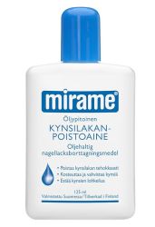 Mirame kynsilakanpoistoaine 125ml öljypitoinen