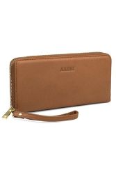 Aarni clutch-lompakko konjakki