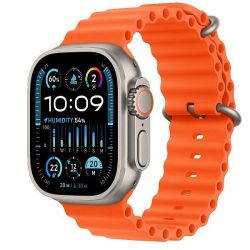 Watch Ultra 2 49mm Orange titaani, Ocean Band älykello