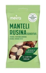 Manteli-rusinasekoitus 120 g