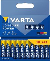 Longlife Power AAA / LR03 alkaliparisto 20kpl