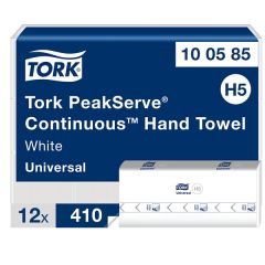 PeakServe H5 Universal käsipyyhe 1-krs luonnonvalkoinen 4920ark