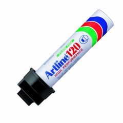 120 Heavy Duty musta merkintäkynä 20mm viistokärki