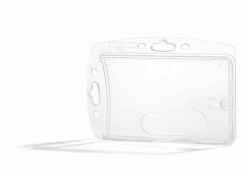 Nimikorttikotelo 54x85mm suojattu 1-puolinen 10kpl