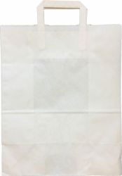 Paperikassi valkoinen 32x17x40cm 200kpl