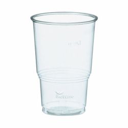 Muovilasi PLA biohajoava 250ml kirkas 70kpl