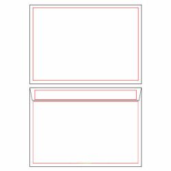 Kirjekuori Turva C4 valkoinen tarrasuljenta 500kpl