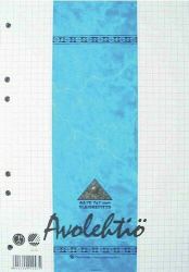 Liimaselkälehtiö A4 70 lehteä yleisrei’itys 7x7mm ruudutus