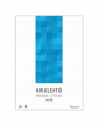Kirjelehtiö A4 30 lehteä viivoitettu