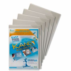 Magneettitasku valkoinen A4 5 kpl