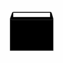 Kirjekuori C4 musta  250kpl