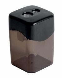 Twin säiliöteroitin muovi 2 metalliterää