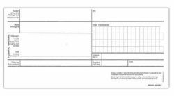 Tilisiirto viestiruudukolla 3-osainen IBAN/BIC 500kpl