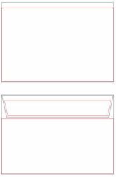 Kirjekuori C6 valkoinen tarrasuljenta 1000kpl