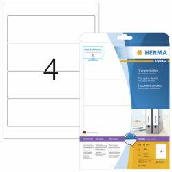 Special 5095 A4/4-osainen mappi/arkistointi tulostustarra 192x61mm 25ark