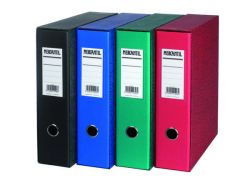 Mercantil Mappi + Kotelo etiketillä A4 8cm