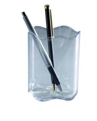 Kynäpurkki kirkas 102x80 mm