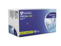 GN90 nitriilikäsine 8/Medium sininen puuteriton 200kpl