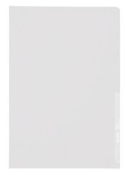 !Muovitasku A4 120mic 2-sivua auki PP kirkas sileäpinta 100kpl