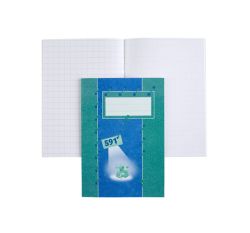 Kouluvihko A5 20 lehteä blanko/10x10mm ruudutus