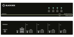 4-Port NIAP 3.0 Secure KVM Switch - USB