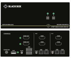 Black box 4-port hdmi usb