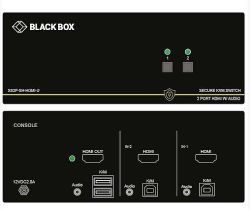 Secure KVM Switch 2-port HDMI NIAP 3.0 (single head)