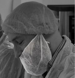 Shield DK05 Partamaski one-size  valkoinen 100kpl