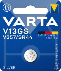 V13GS / 357 / SR44 hopeaoxidiparisto (nappi)