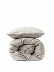 Pussilakanasetti Montgomery harmaa, kahdelle