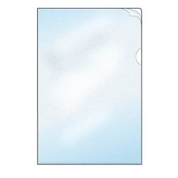 !Muovitasku A4 145mic 2-sivua auki PP kirkas sileäpinta 25kpl