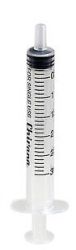 ruisku 3ml luer 3-osainen keskitetty 100kpl