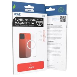 Silikonisuojakuori  Wave Apple iPhone 14 magneetilla kirkas Magsafe -yhteensopiva