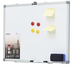 Standard 45x60cm valkotaulu teräsemali 