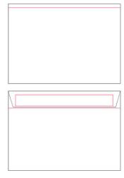 Kirjekuori C5 valkoinen tarrasuljenta 1000kpl