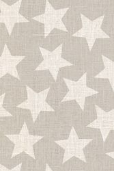 Lahjapaperi Tähtikuvio vaalea beige 50cm 200m