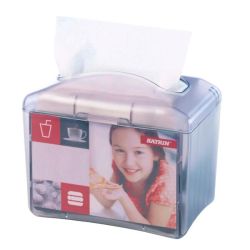 Resta Pöytäannostelija  lautasliinoille harmaa/läpinäkyvä