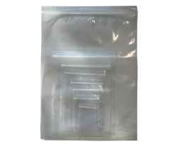 Grip salpapussi 200x350/0,05mm läpinäkyvä/kirkas Euro-ripustusreikä 100kpl